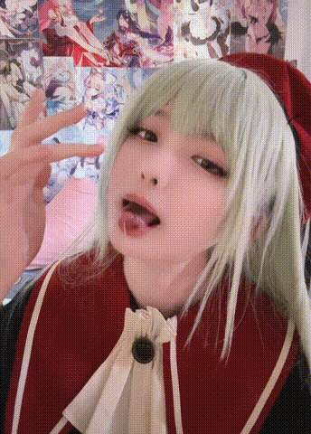 Xidaidai 习呆呆 Wakaba Mutsumi with GIF (BanG Dream!) Decensored-erohere20.gif